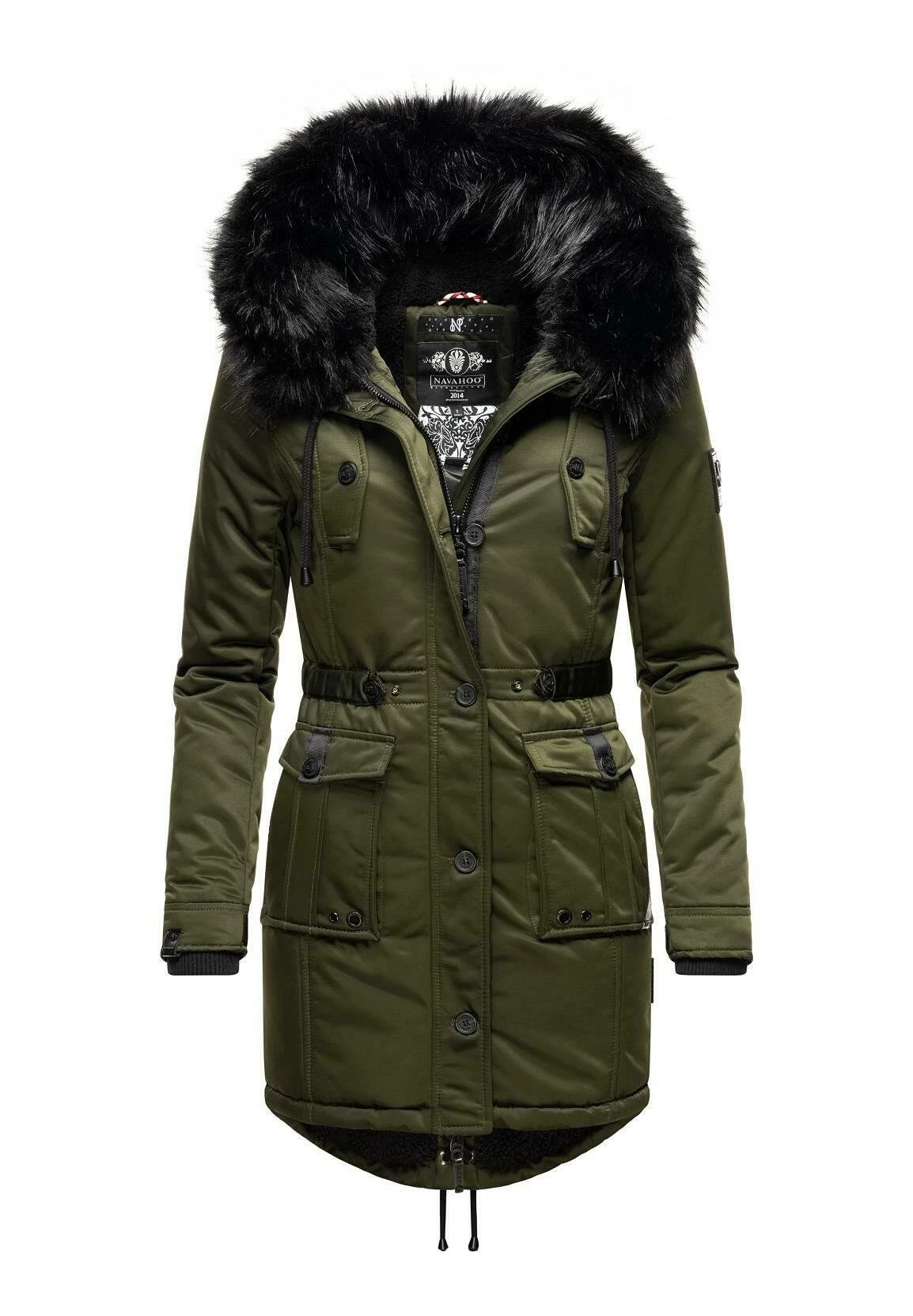 Navahoo Luluna - Winterjas - Olive 3 Navahoo Luluna - Winterjas - Olive