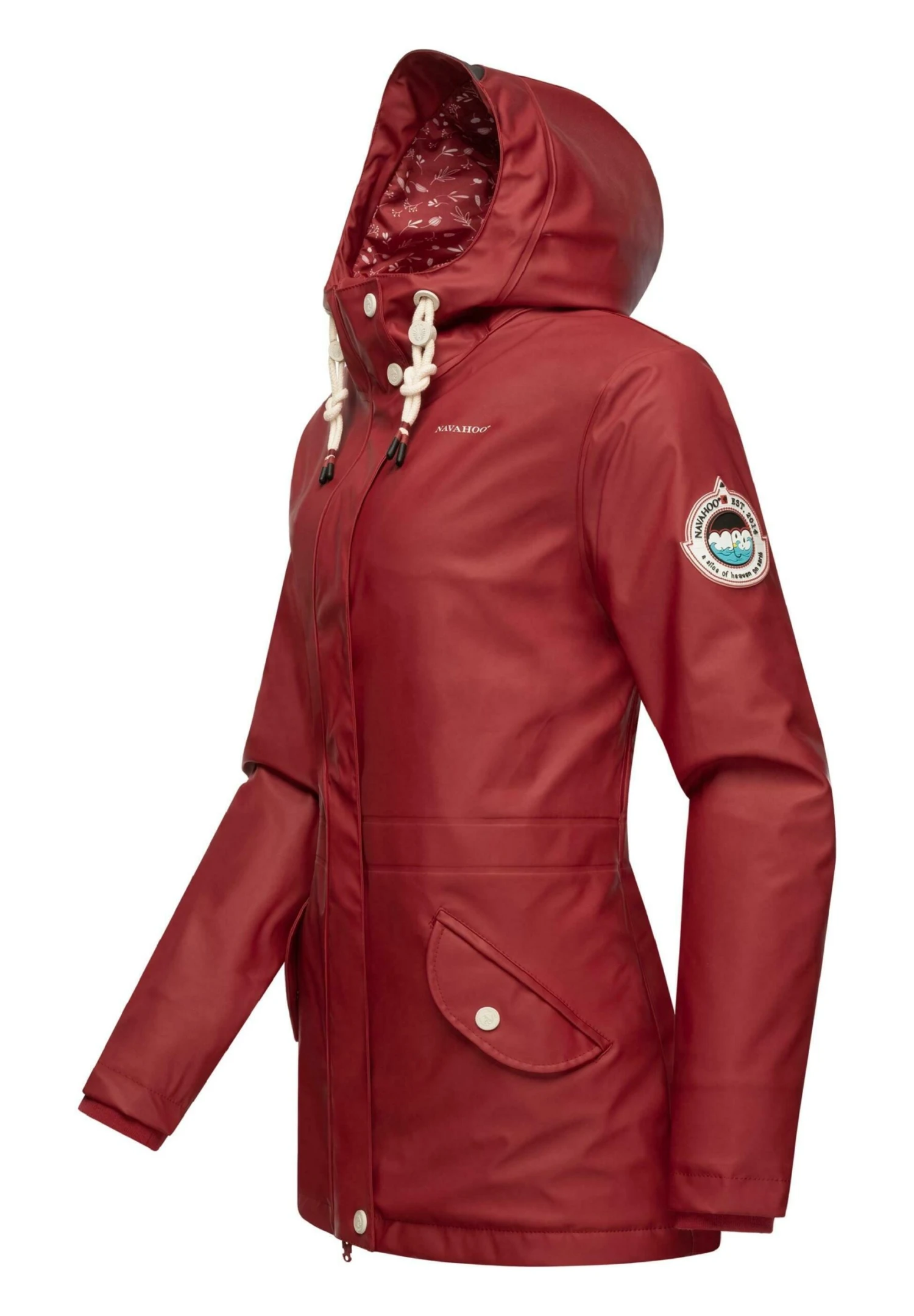 Navahoo Ocean Heart - Parka - Blood Red 6 Navahoo Ocean Heart - Parka - Blood Red - Afbeelding 4