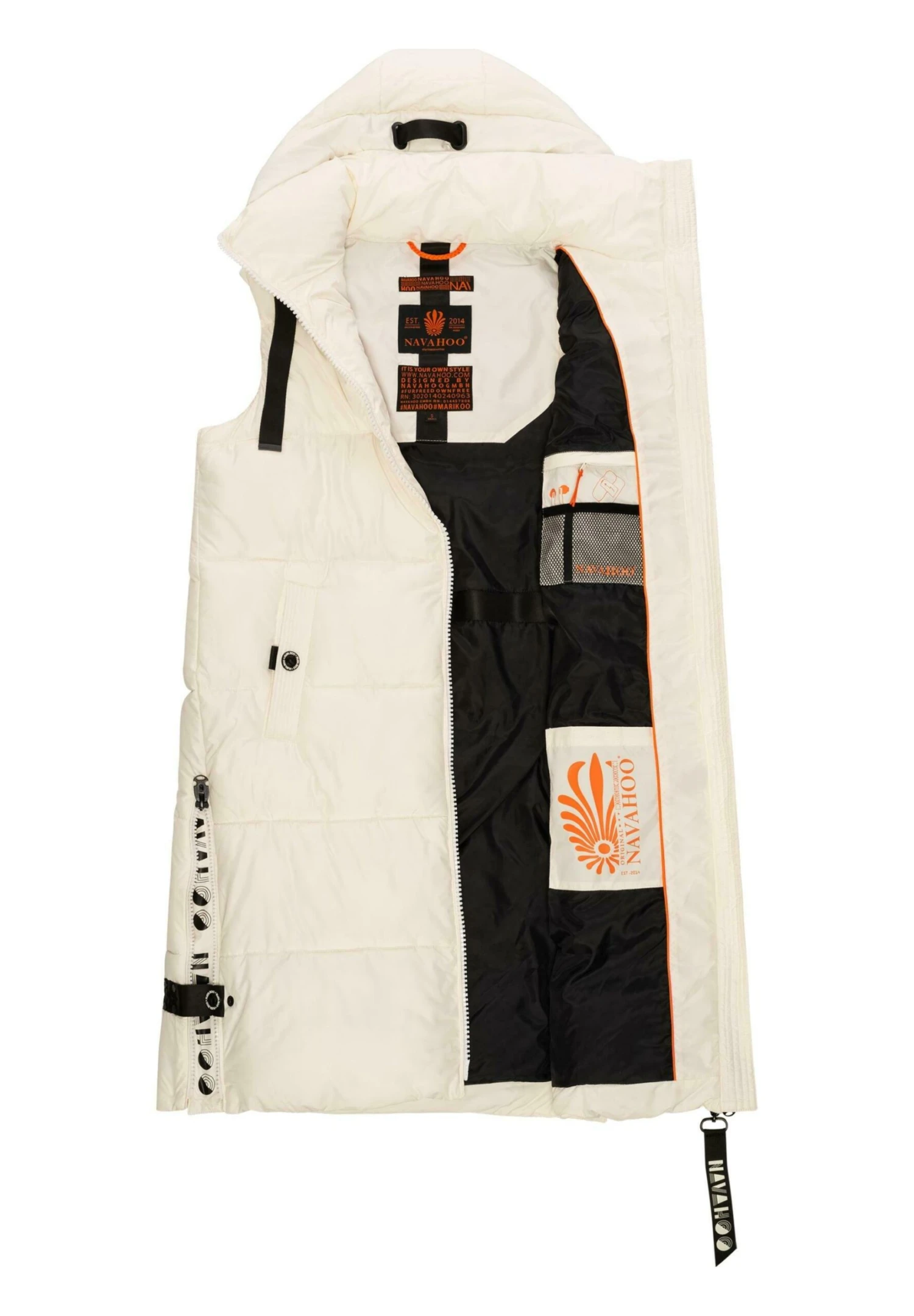 Navahoo Schnuffelchen - Bodywarmer - Offwhite 7 Navahoo Schnuffelchen - Bodywarmer - Offwhite - Afbeelding 5