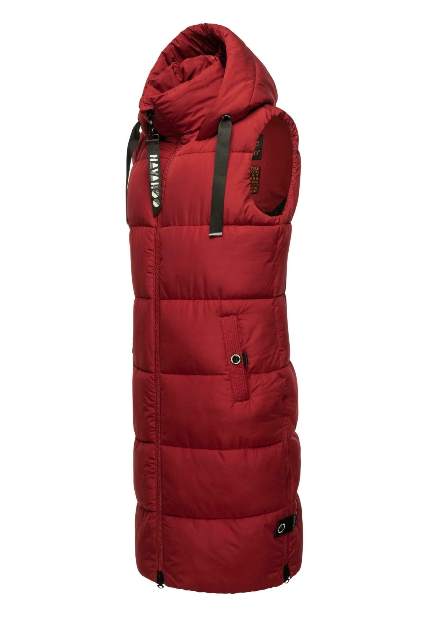 Navahoo Schnuffelchen - Bodywarmer - Blood Red 4 Navahoo Schnuffelchen - Bodywarmer - Blood Red - Afbeelding 2
