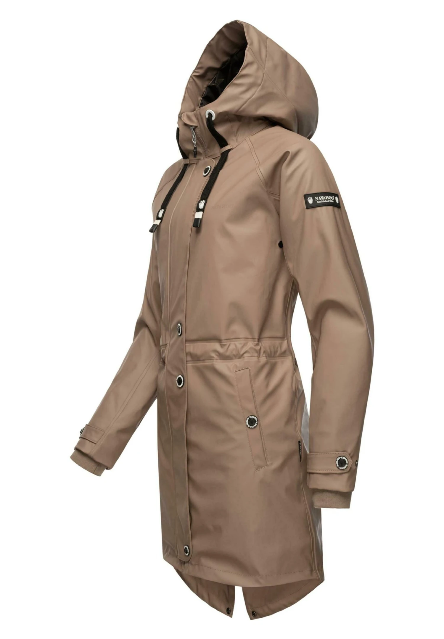 Navahoo Rainy Flower - Parka - Taupe 9 Navahoo Rainy Flower - Parka - Taupe - Afbeelding 7