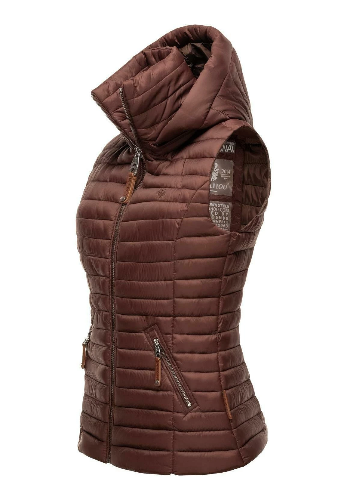 Navahoo Shadaa - Bodywarmer - Chocolate 4 Navahoo Shadaa - Bodywarmer - Chocolate - Afbeelding 2
