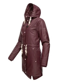 Navahoo Flower Of Ocean - Parka - Dark Red Melange -Navahoo 215d76c1e6d44d25af40f209d9650fd8