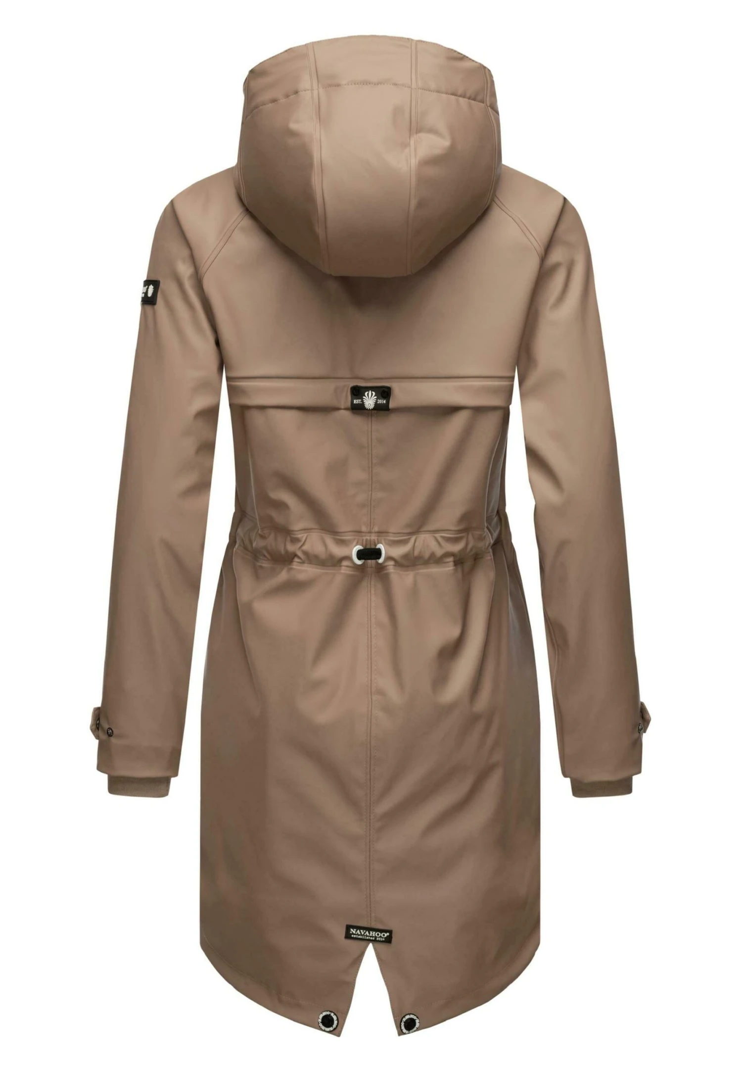 Navahoo Rainy Flower - Parka - Taupe 8 Navahoo Rainy Flower - Parka - Taupe - Afbeelding 6