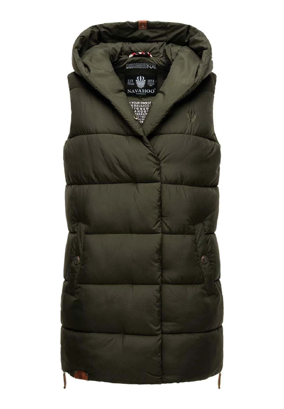 Navahoo Madilynaa - Bodywarmer - Dark Olive 3 Navahoo Madilynaa - Bodywarmer - Dark Olive