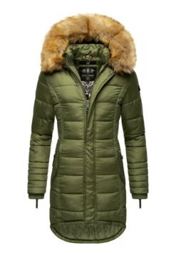 Navahoo Papaya - Winterjas - Dusty Olive