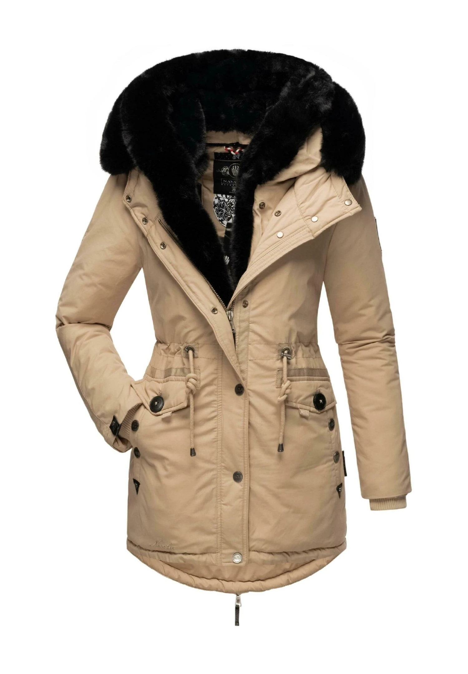Navahoo Sweety Deluxe - Winterjas - Taupe 7 Navahoo Sweety Deluxe - Winterjas - Taupe - Afbeelding 5