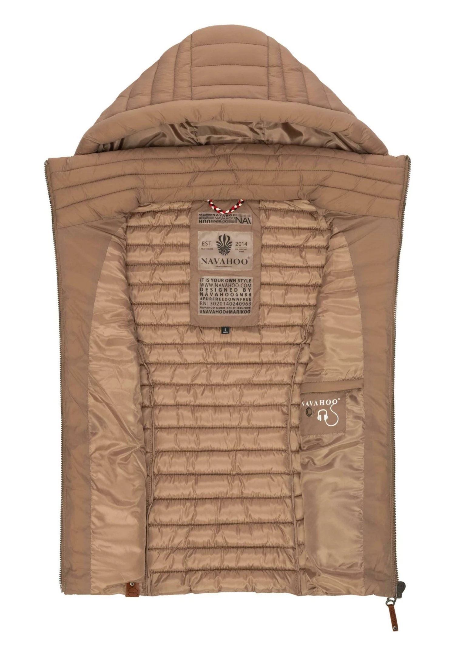 Navahoo Shadaa - Bodywarmer - Taupe Grey 5 Navahoo Shadaa - Bodywarmer - Taupe Grey - Afbeelding 3