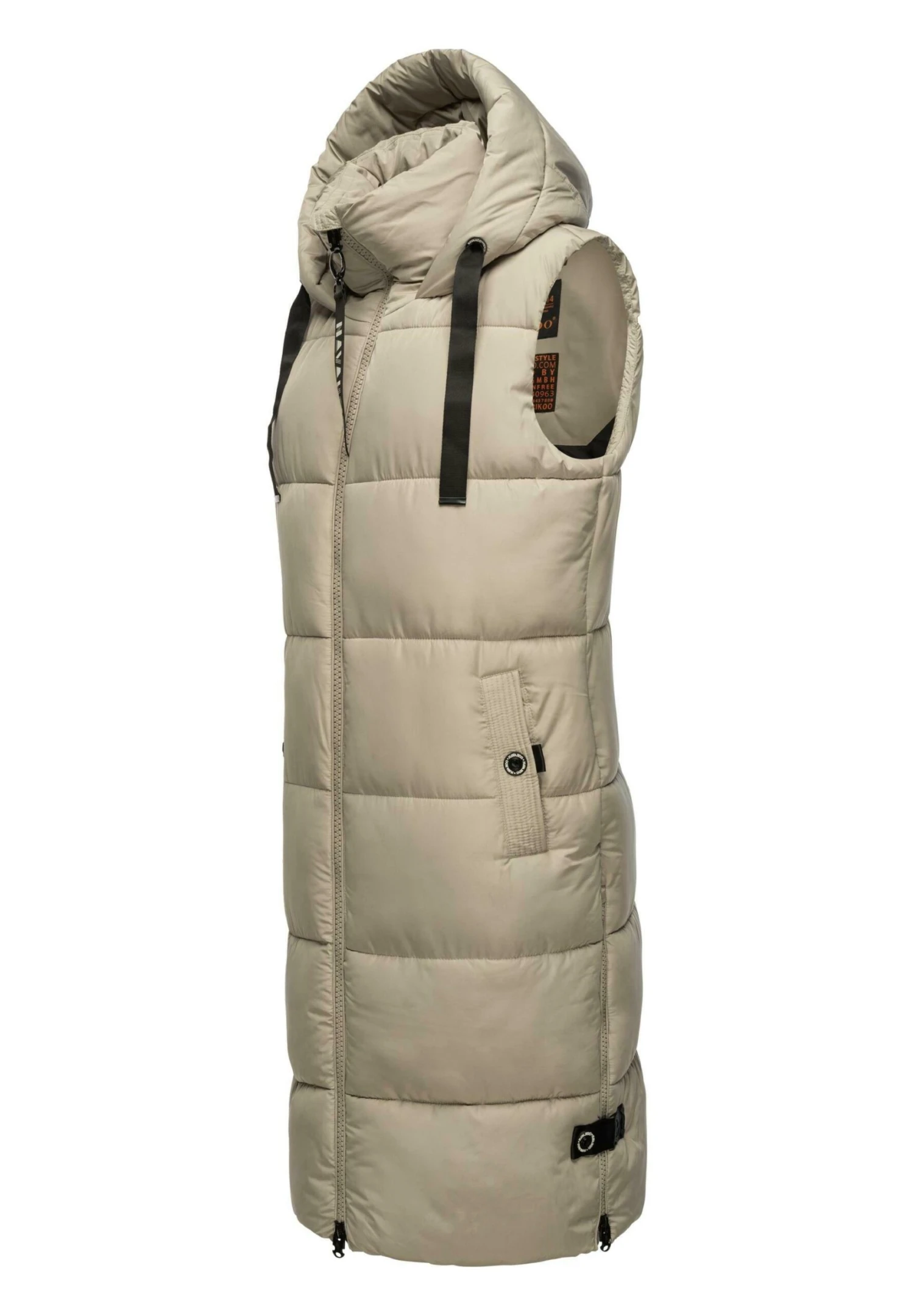 Navahoo Schnuffelchen - Bodywarmer - Pebble Grey 4 Navahoo Schnuffelchen - Bodywarmer - Pebble Grey - Afbeelding 2