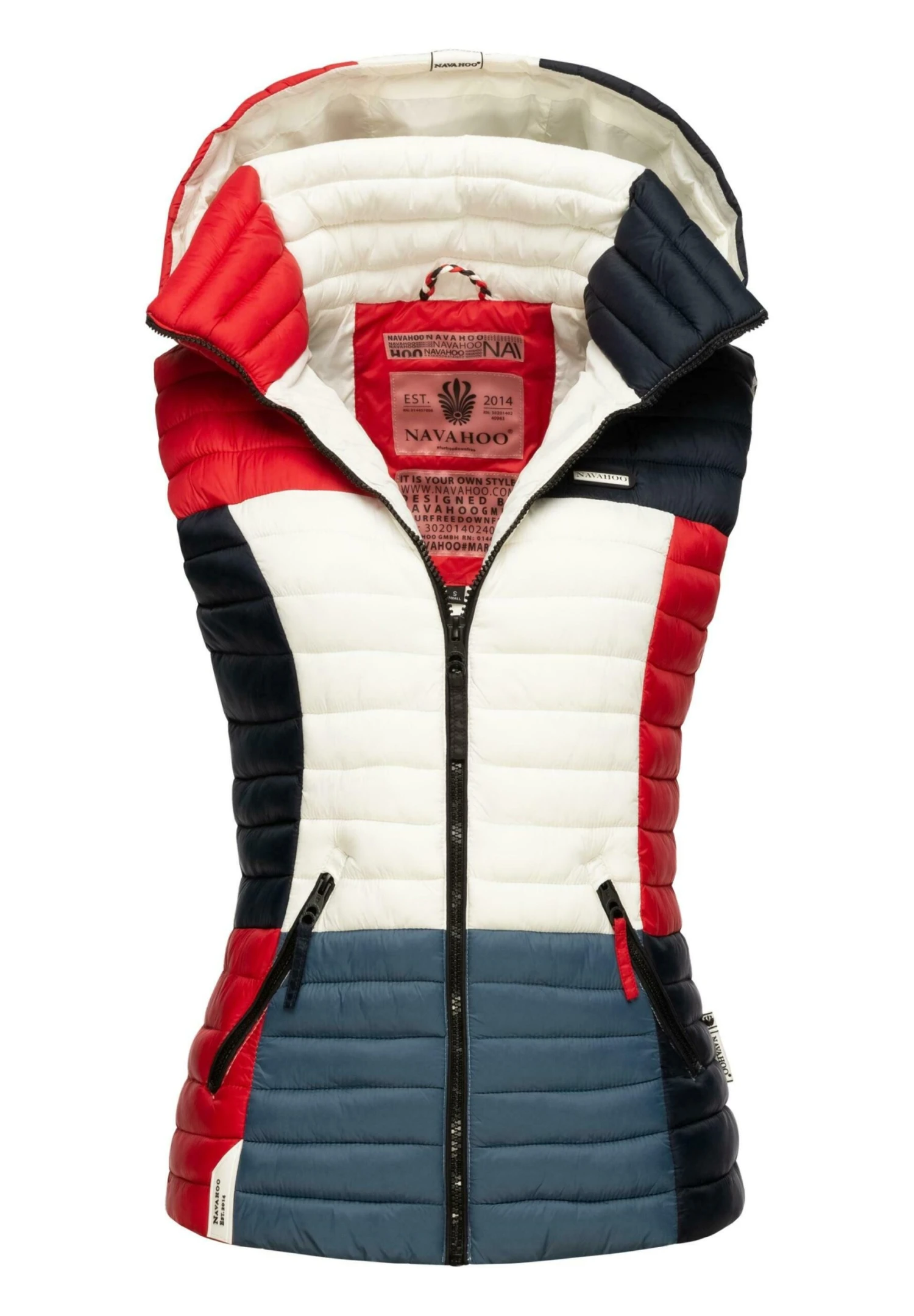 Navahoo Shadaa - Bodywarmer - Multicolour French-Tricoloree 3 Navahoo Shadaa - Bodywarmer - Multicolour French-Tricoloree
