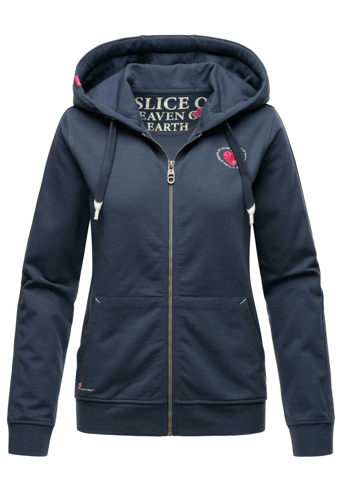 Navahoo Sweater Met Rits - Dusty Blue 3 Navahoo Sweater Met Rits - Dusty Blue