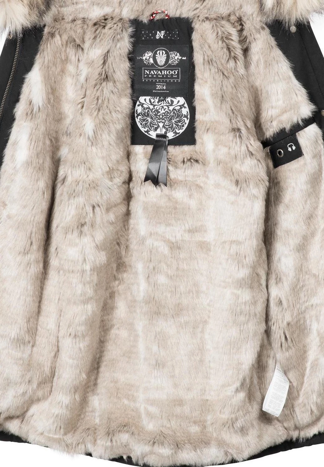 Navahoo Cristal - Winterjas - Black 9 Navahoo Cristal - Winterjas - Black - Afbeelding 7