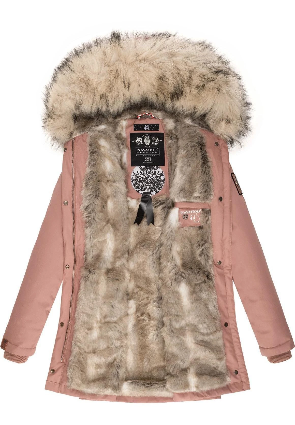 Navahoo Cristal - Winterjas - Terracotta 10 Navahoo Cristal - Winterjas - Terracotta - Afbeelding 8