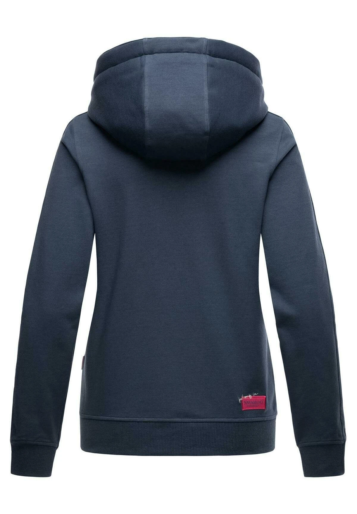 Navahoo Sweater Met Rits - Dusty Blue 5 Navahoo Sweater Met Rits - Dusty Blue - Afbeelding 3