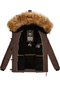 Navahoo Zoja - Winterjas - Dark Choco -Navahoo 7ad6303041674d3f8b3f9671617079b2