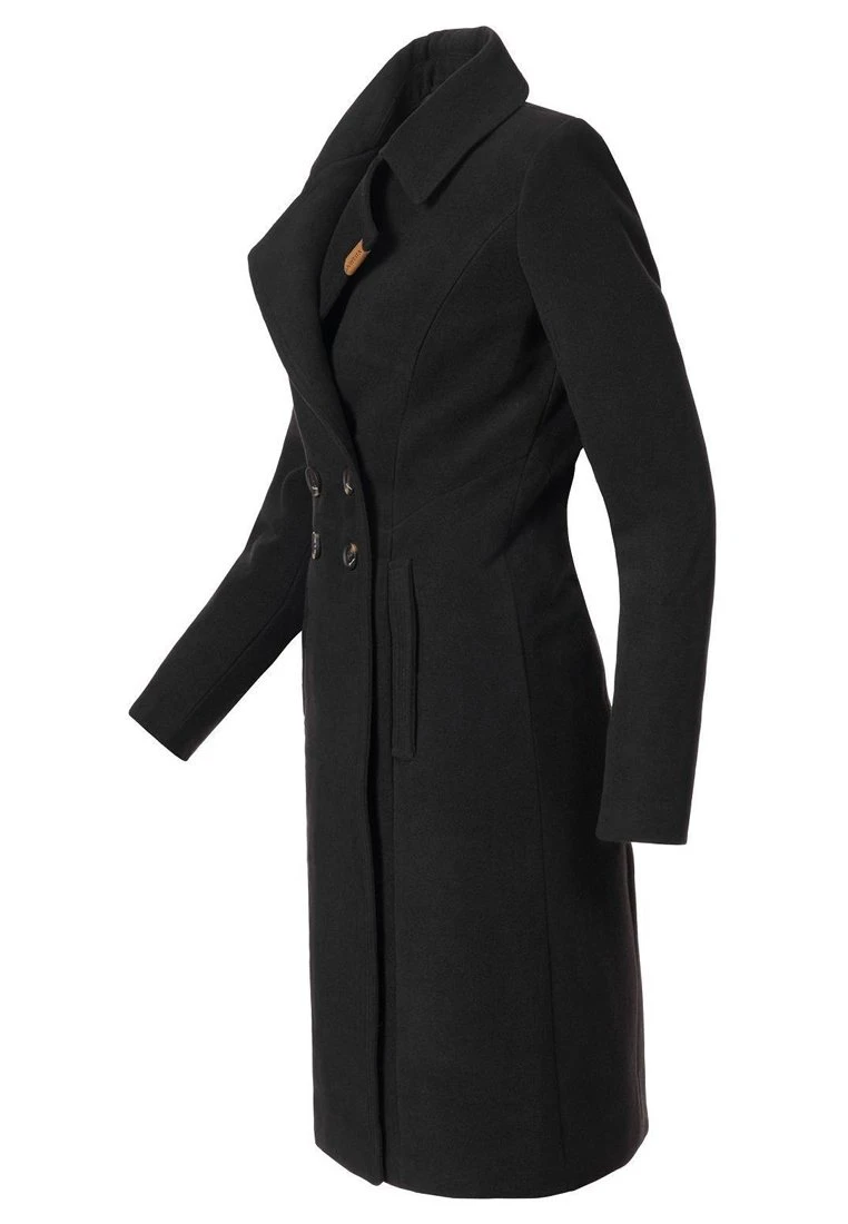 Navahoo Wooly - Halflange Jas - Black 9 Navahoo Wooly - Halflange Jas - Black - Afbeelding 7