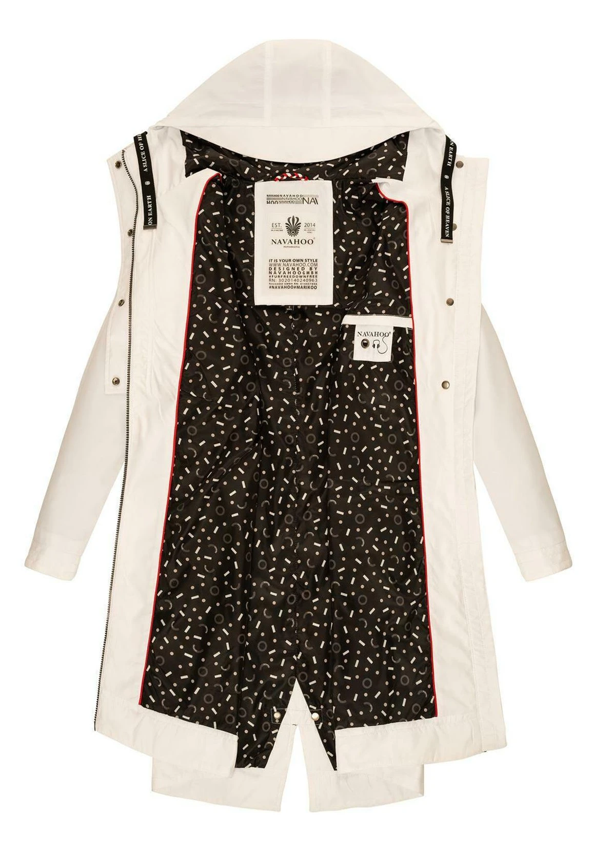 Navahoo Josinaa - Parka - Transparent 6 Navahoo Josinaa - Parka - Transparent - Afbeelding 4