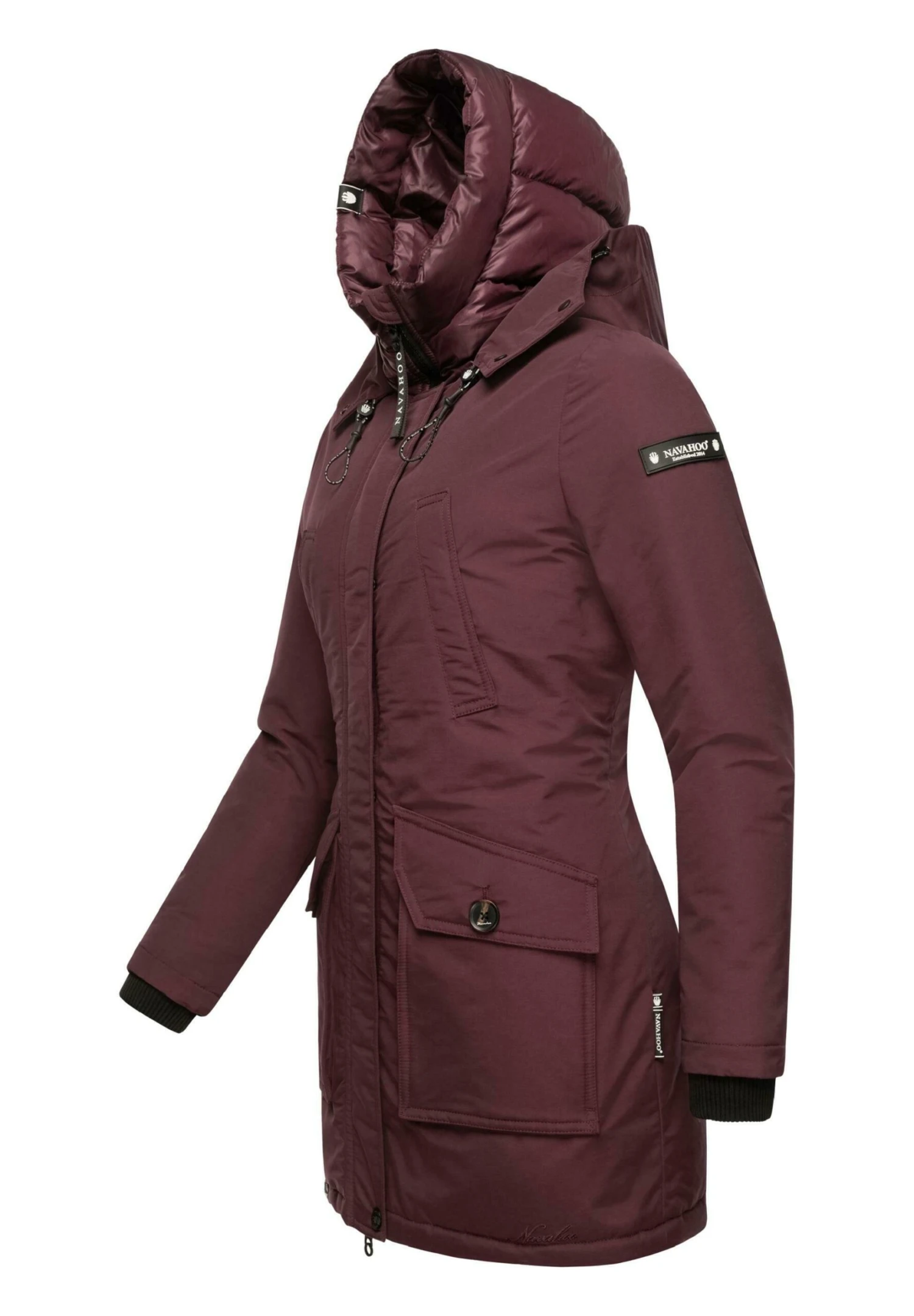Navahoo Blizzardstorm - Parka - Dark Red Melange 7 Navahoo Blizzardstorm - Parka - Dark Red Melange - Afbeelding 5