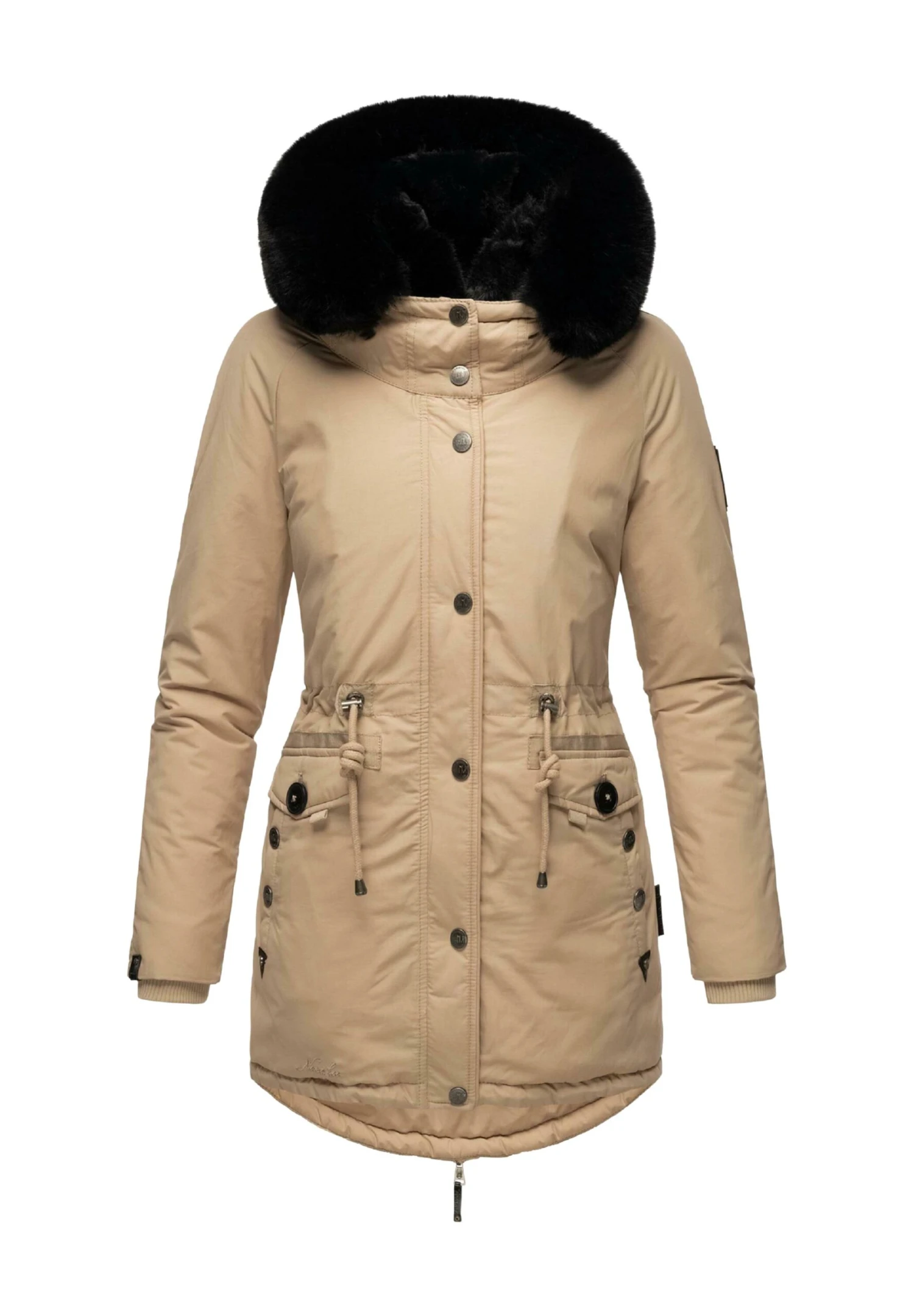 Navahoo Sweety Deluxe - Winterjas - Taupe 3 Navahoo Sweety Deluxe - Winterjas - Taupe