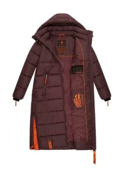 Navahoo Kristallblume - Winterjas - Dark Red Melange -Navahoo aed97a876a44495ebb9a16316b86ea26