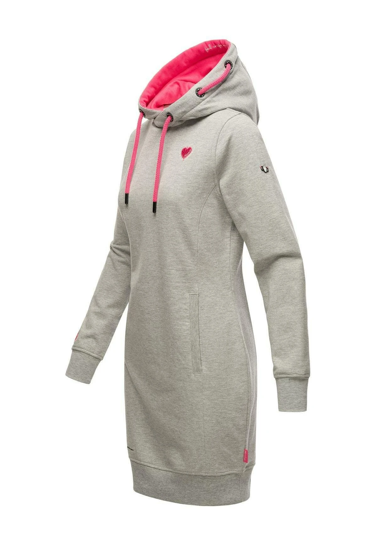 Navahoo Jurk - Grey Melange 8 Navahoo Jurk - Grey Melange - Afbeelding 6