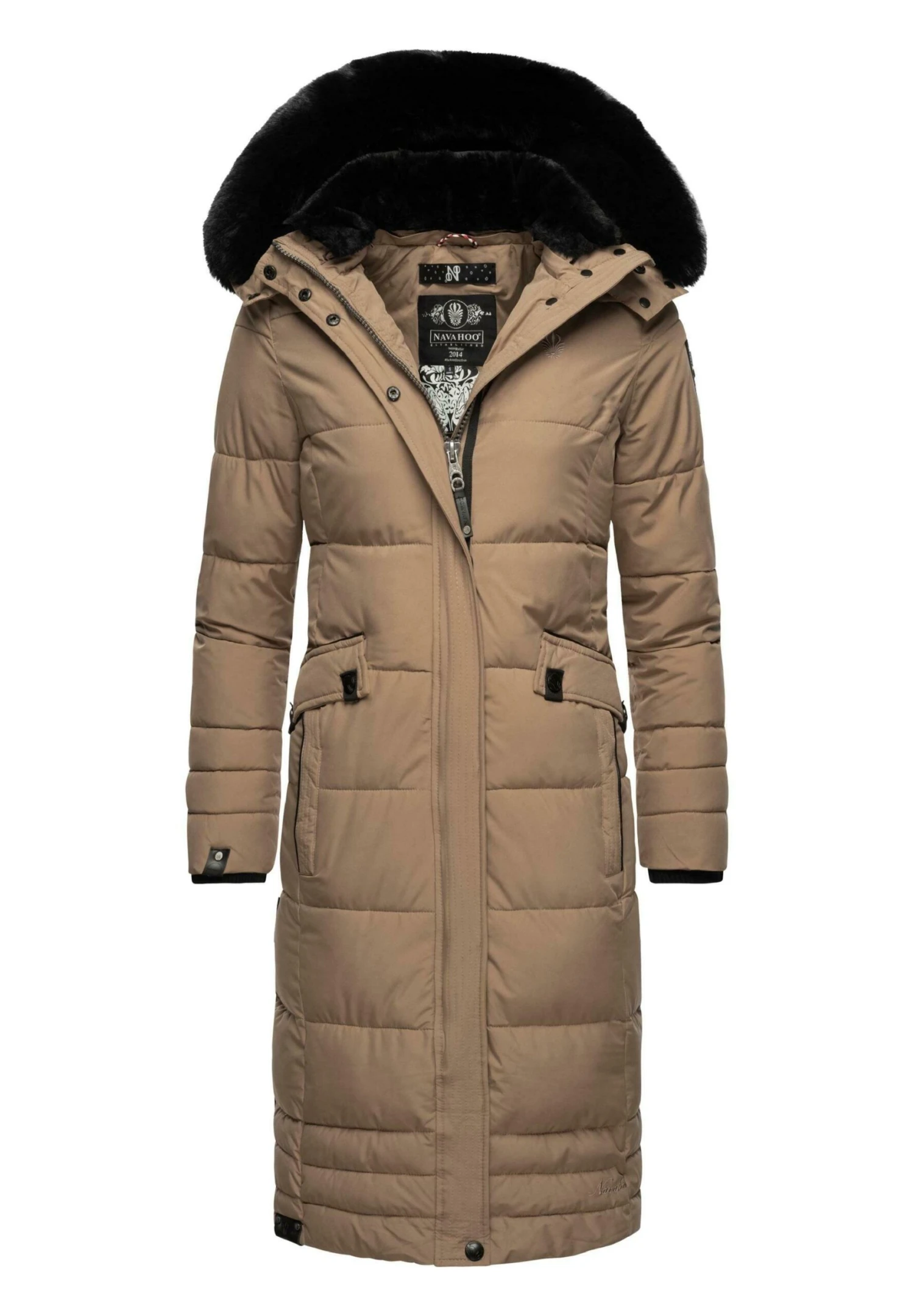 Navahoo Fahmiyaa - Winterjas - Taupe Grey 7 Navahoo Fahmiyaa - Winterjas - Taupe Grey - Afbeelding 5