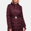 Navahoo Winterjas - Dark Red Melange -Navahoo d2f277db495f4b9d863d971785599435