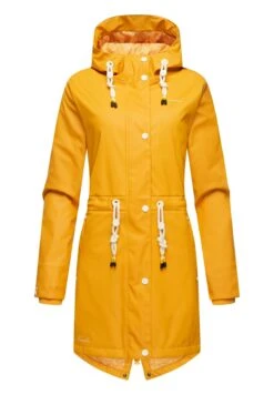 Navahoo Flower Of Ocean - Parka - Amber Yellow