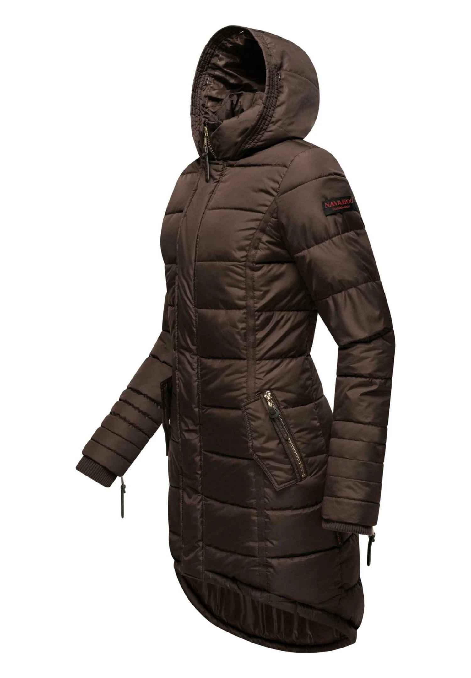 Navahoo Papaya - Winterjas - Dark Choco 6 Navahoo Papaya - Winterjas - Dark Choco - Afbeelding 4