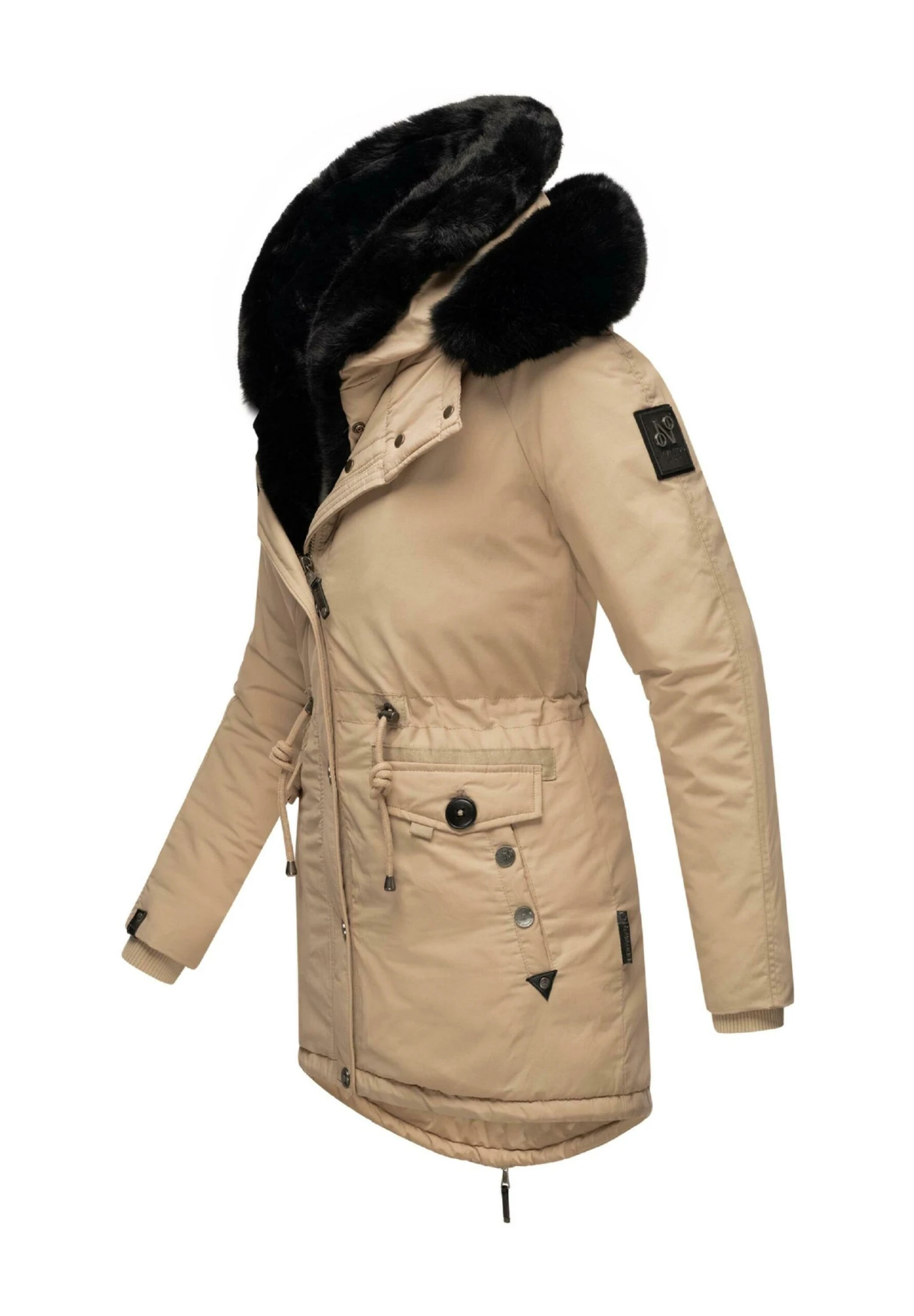 Navahoo Sweety Deluxe - Winterjas - Taupe 4 Navahoo Sweety Deluxe - Winterjas - Taupe - Afbeelding 2