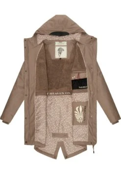 Navahoo Flower Of Ocean - Parka - Taupe -Navahoo f186454e6aec472490bc6aa3c24f3b04